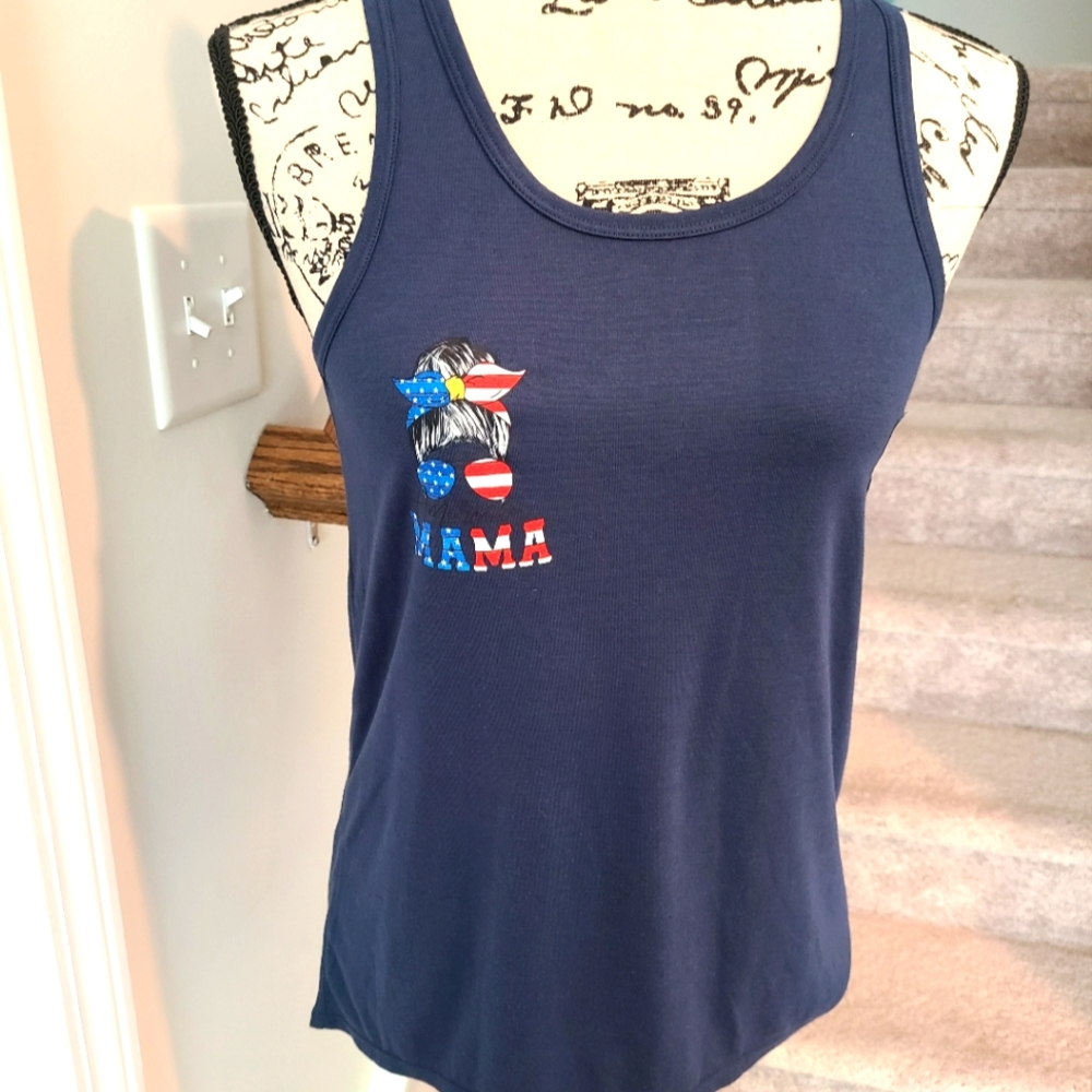 Navy Tank Top
